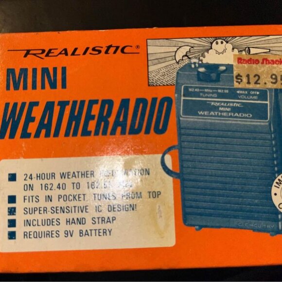 Vintage Mini WeatheRadio, New! - Picture 10 of 10